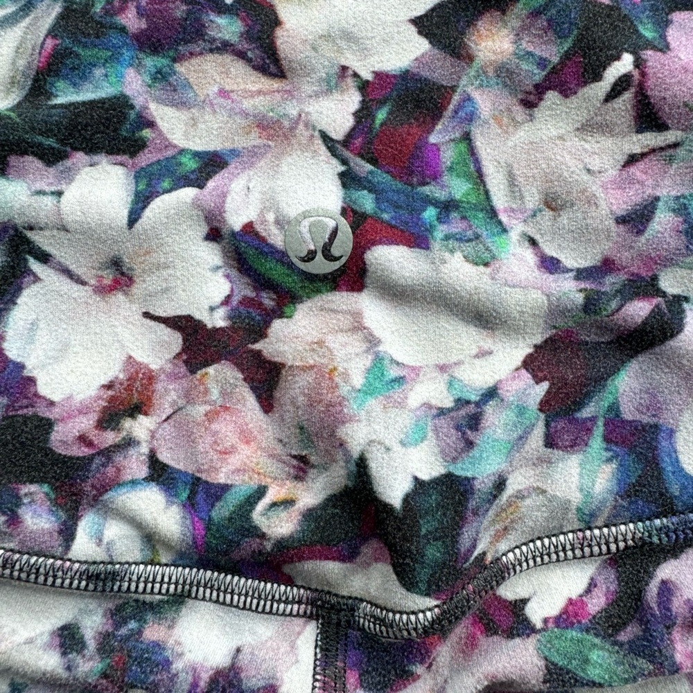 Lululemon align utopia multi floral print pants - Picture 2 of 3